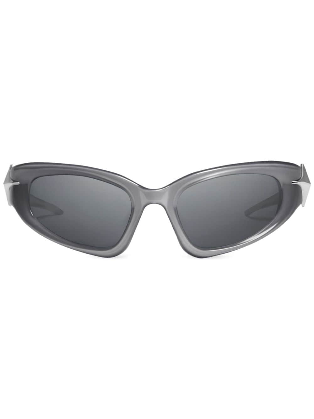 Paso goggle-style frame sunglasses - 1