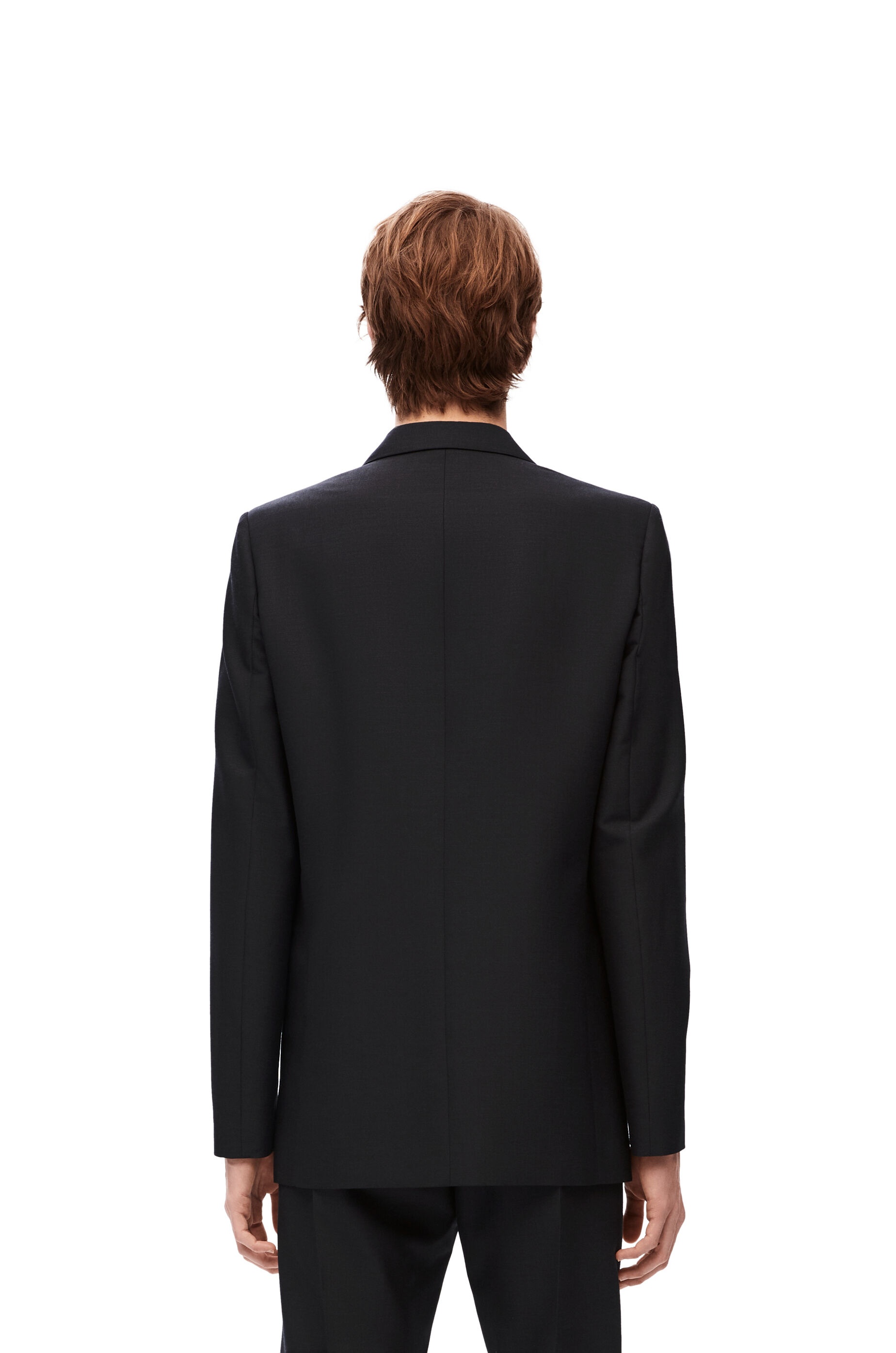 Tailored jacket in wool and mohair - 4