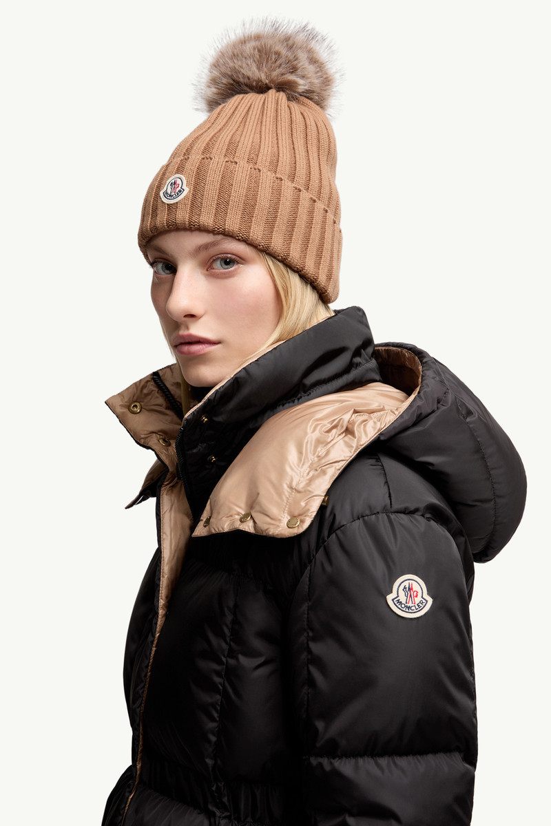 Moncler Wool Beanie with Pom Pom outlook