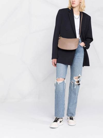 A.P.C. Clutch Aiko leather shoulder bag outlook