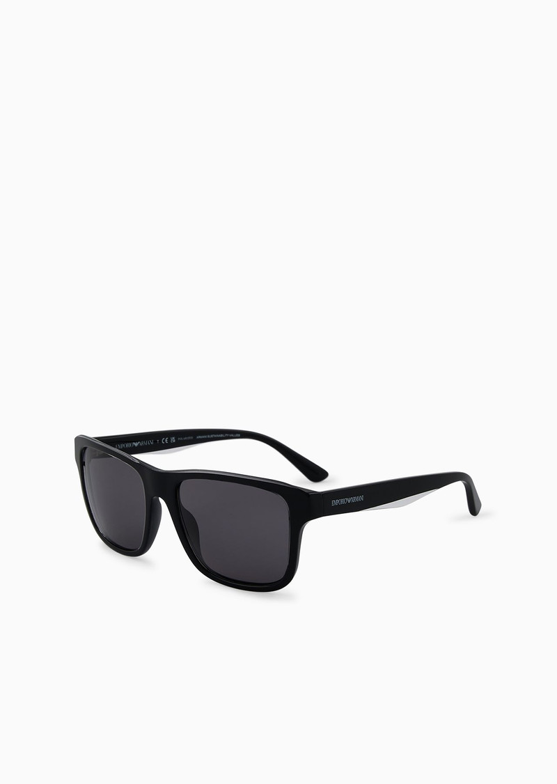 EMPORIO ARMANI Men’s pillow sunglasses outlook
