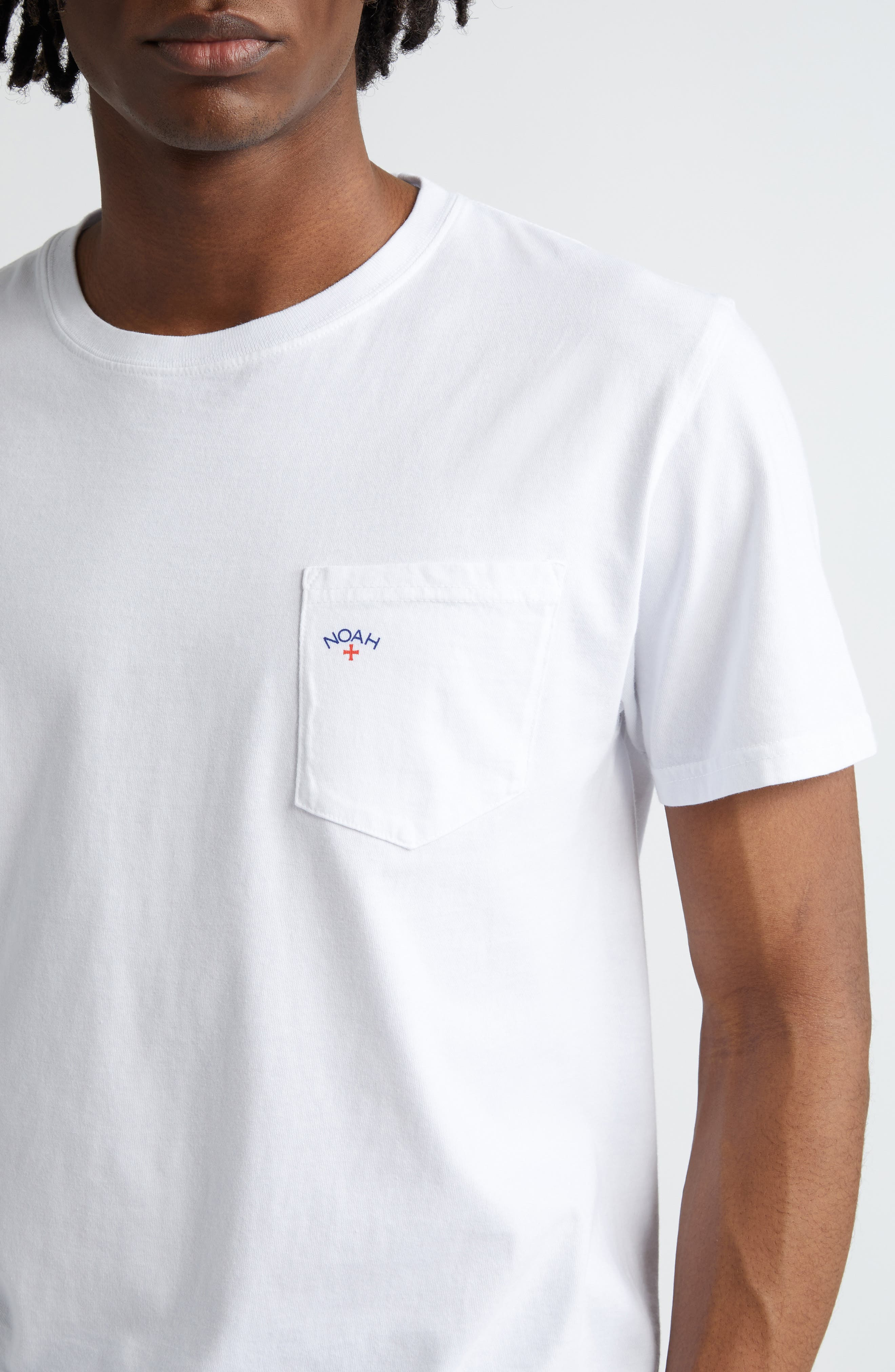 Core Logo Cotton Pocket T-Shirt - 4