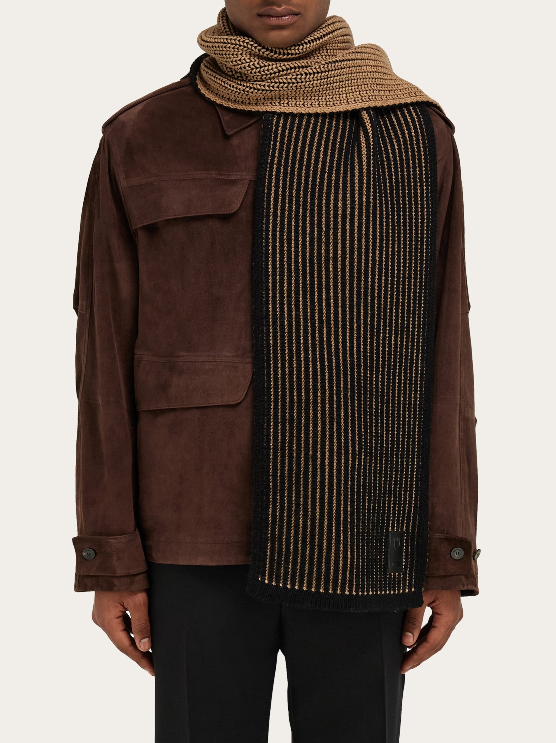 Two-tone scarf - 3