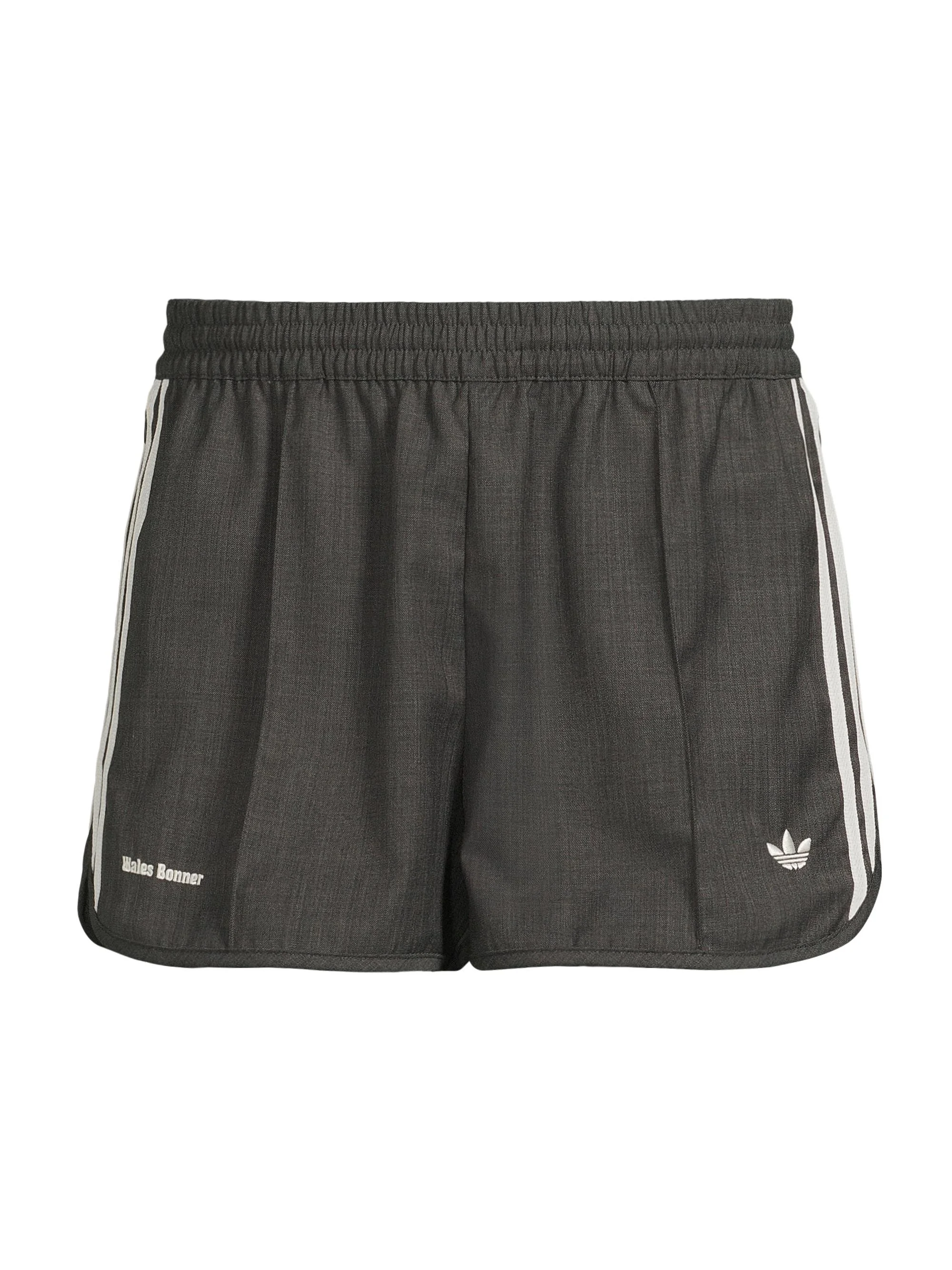 Men's adidas x Wales Bonner Wool-Blend Shorts - Dark Grey Heather - 1