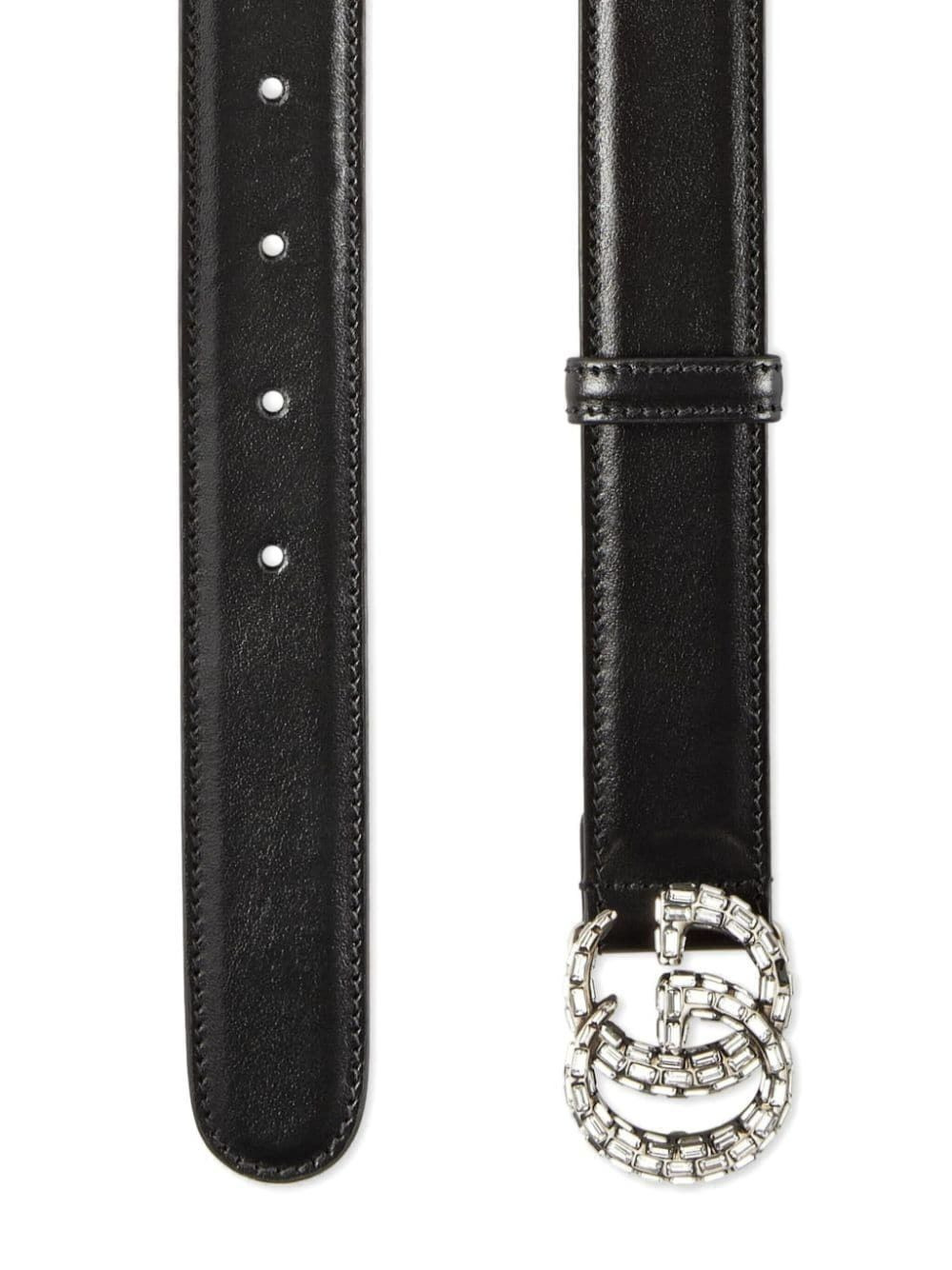 Double G crystal-embellished belt - 2