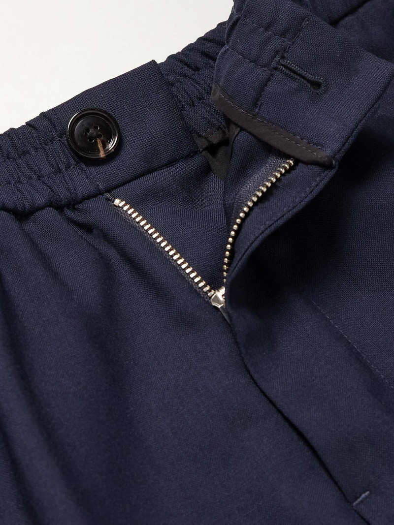 Tapered Virgin Wool Trousers 3
