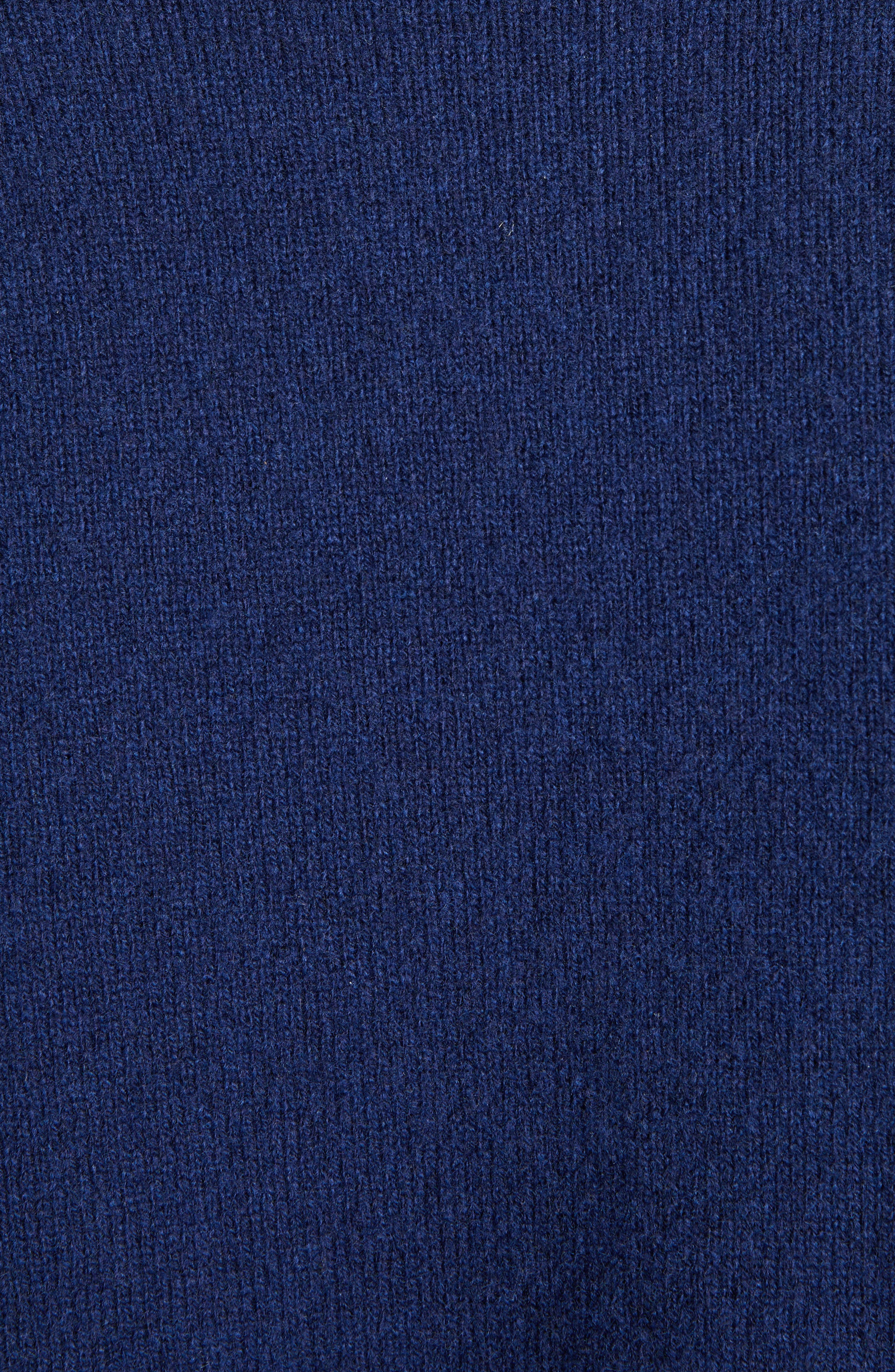 TOM FORD Lambswool & Cashmere Crewneck Sweater in Hb812 Ocean Blue at Nordstrom - 5