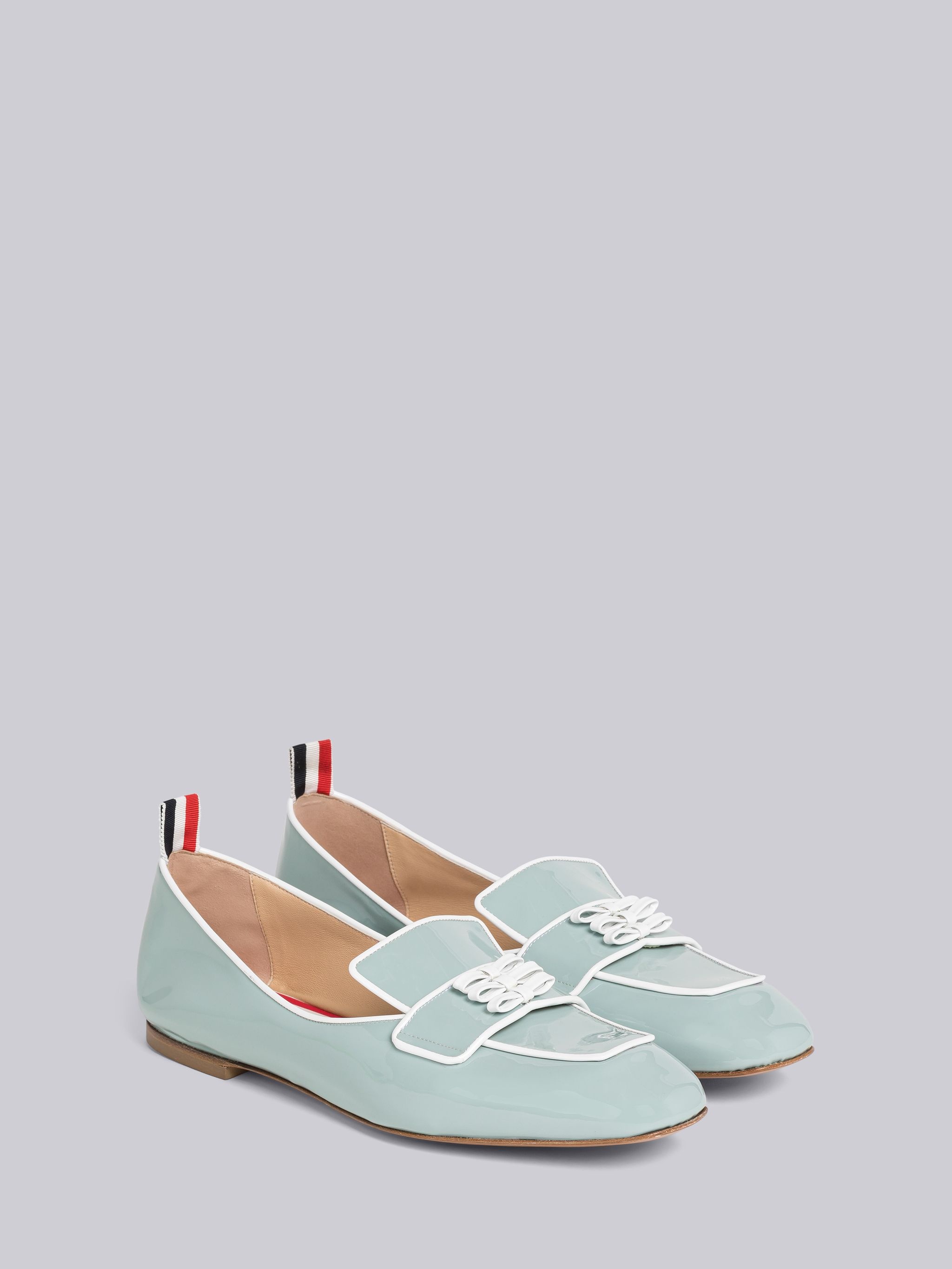 Soft Patent Leather 3-Bow Loafer - 3