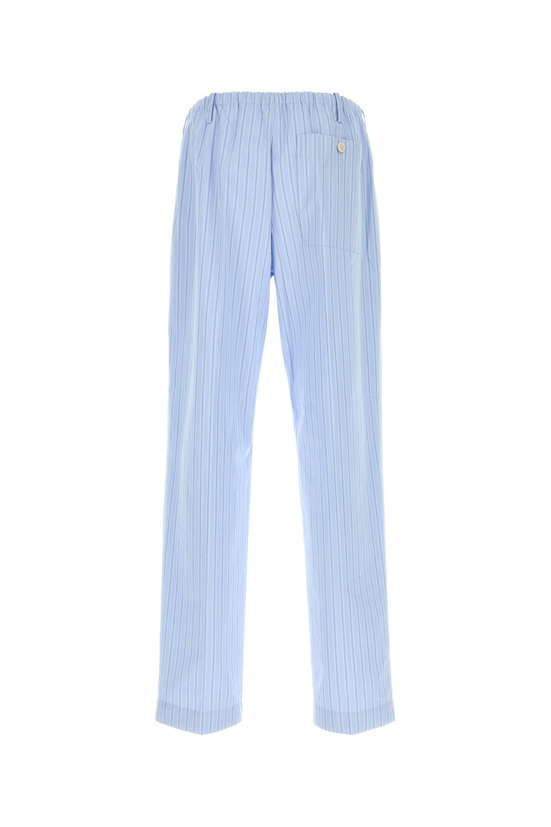 Dries Van Noten Embroidered poplin Penny pyjama pant outlook