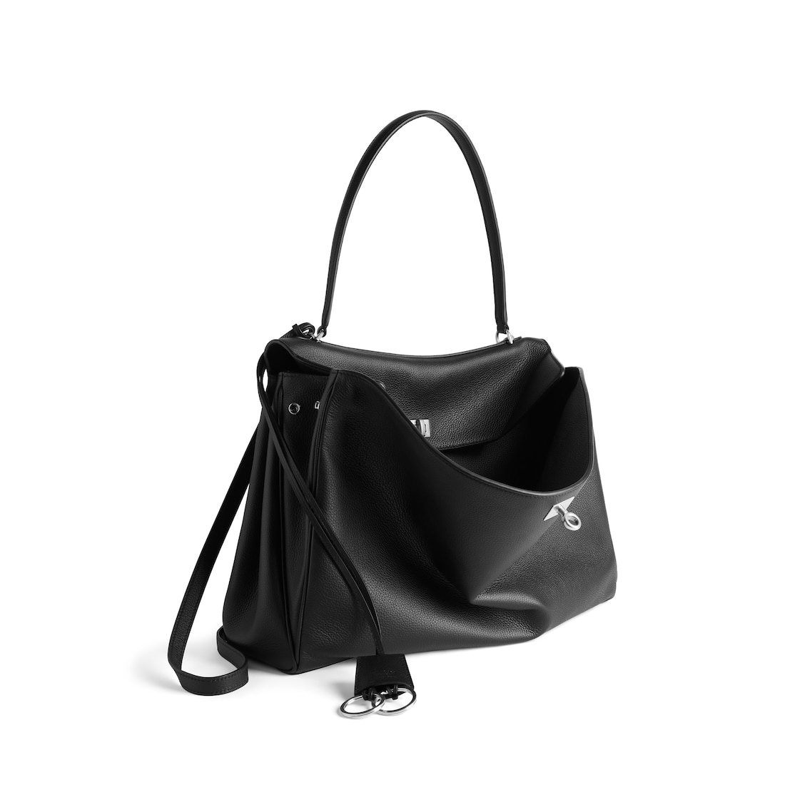 Rodeo Large Handbag  in Black - 2