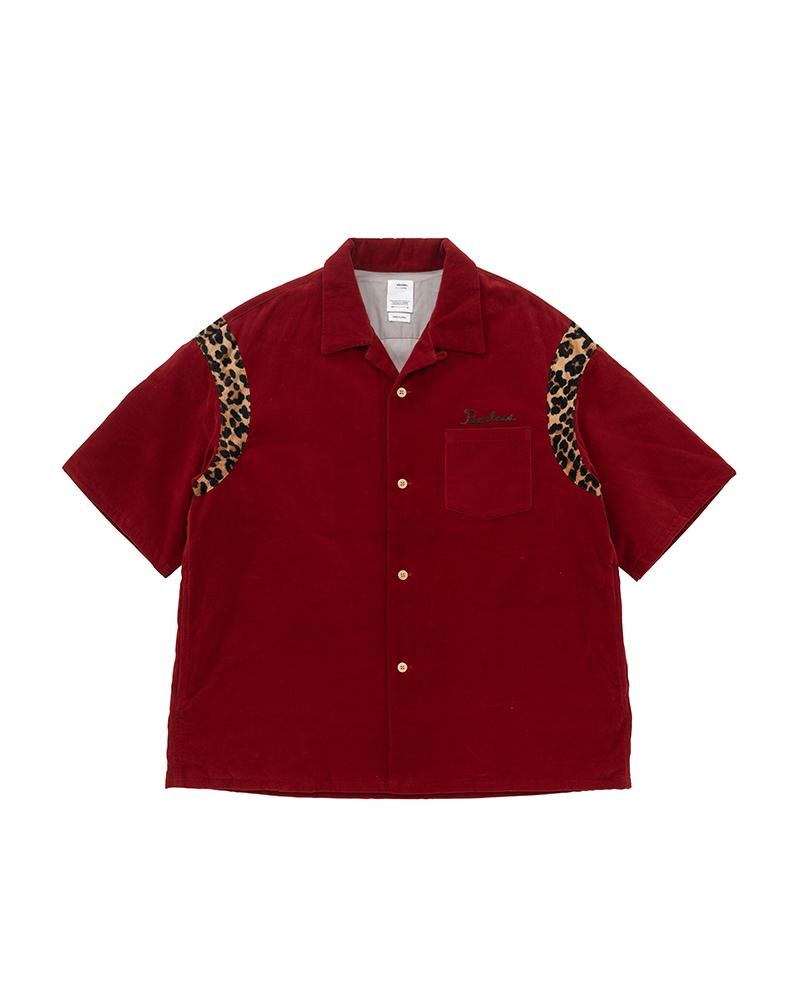 WALLIS DOWN SHIRT S/S RED - 1