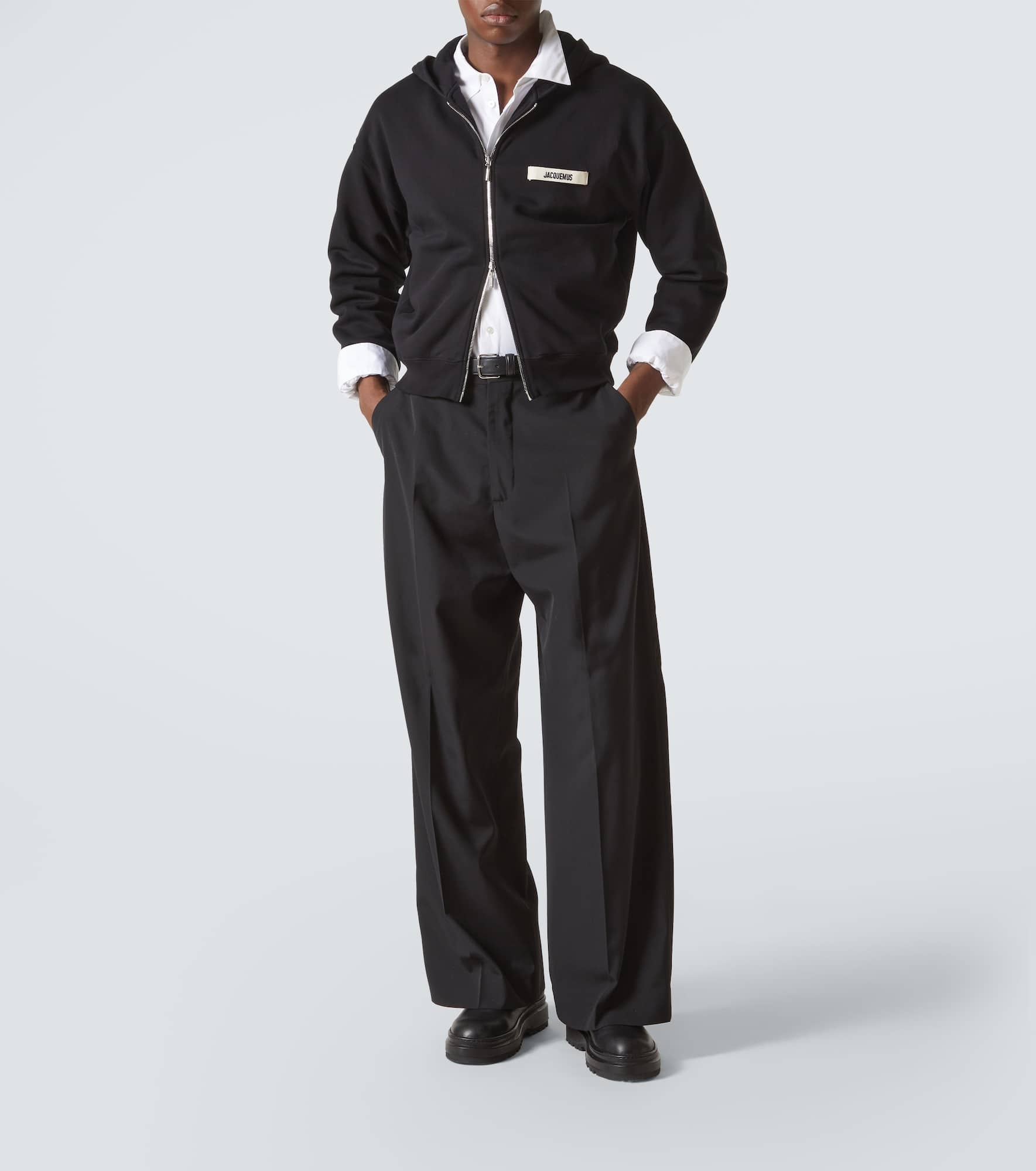 Gros Grain cotton hoodie - 2