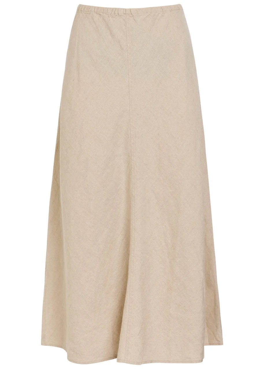 Eileen Fisher Linen Maxi Skirt - 1