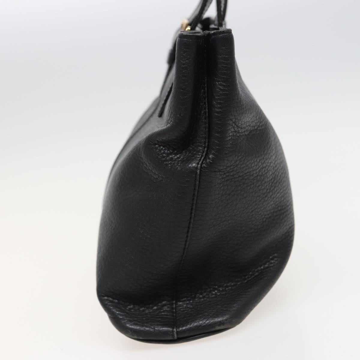 Burberry Hand Bag Leather Black - 3