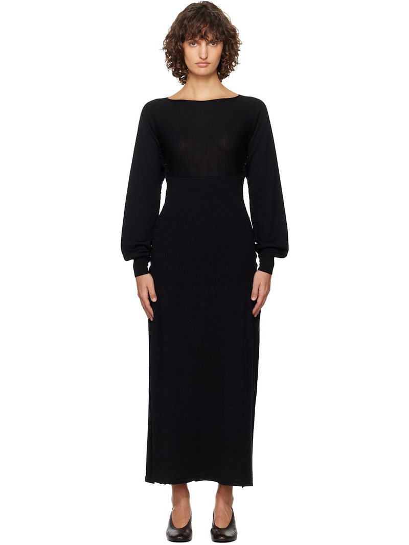 Black Fa Midi Dress 1