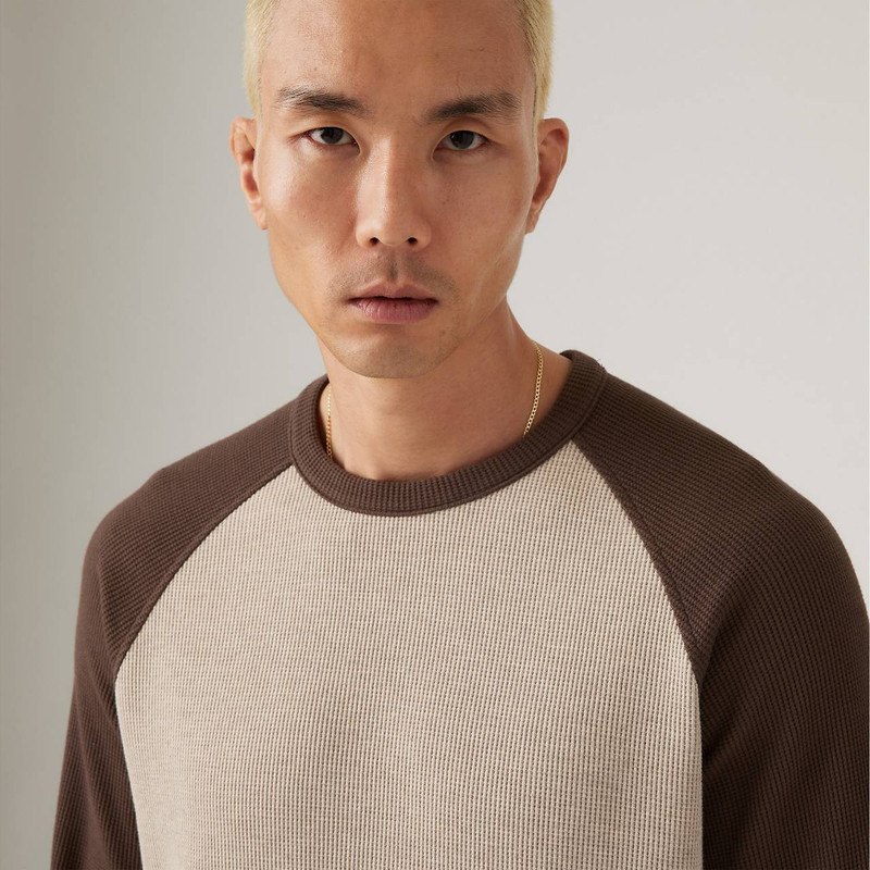 THERMAL RAGLAN CREWNECK T-SHIRT 5