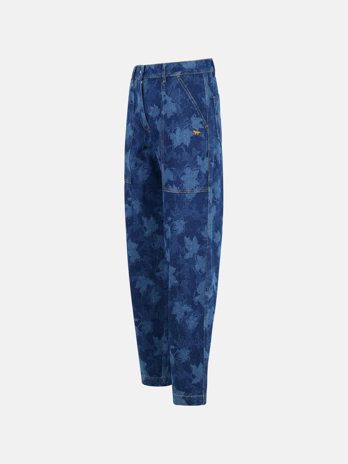'WORKWEAR' BLUE DENIM JEANS - 2