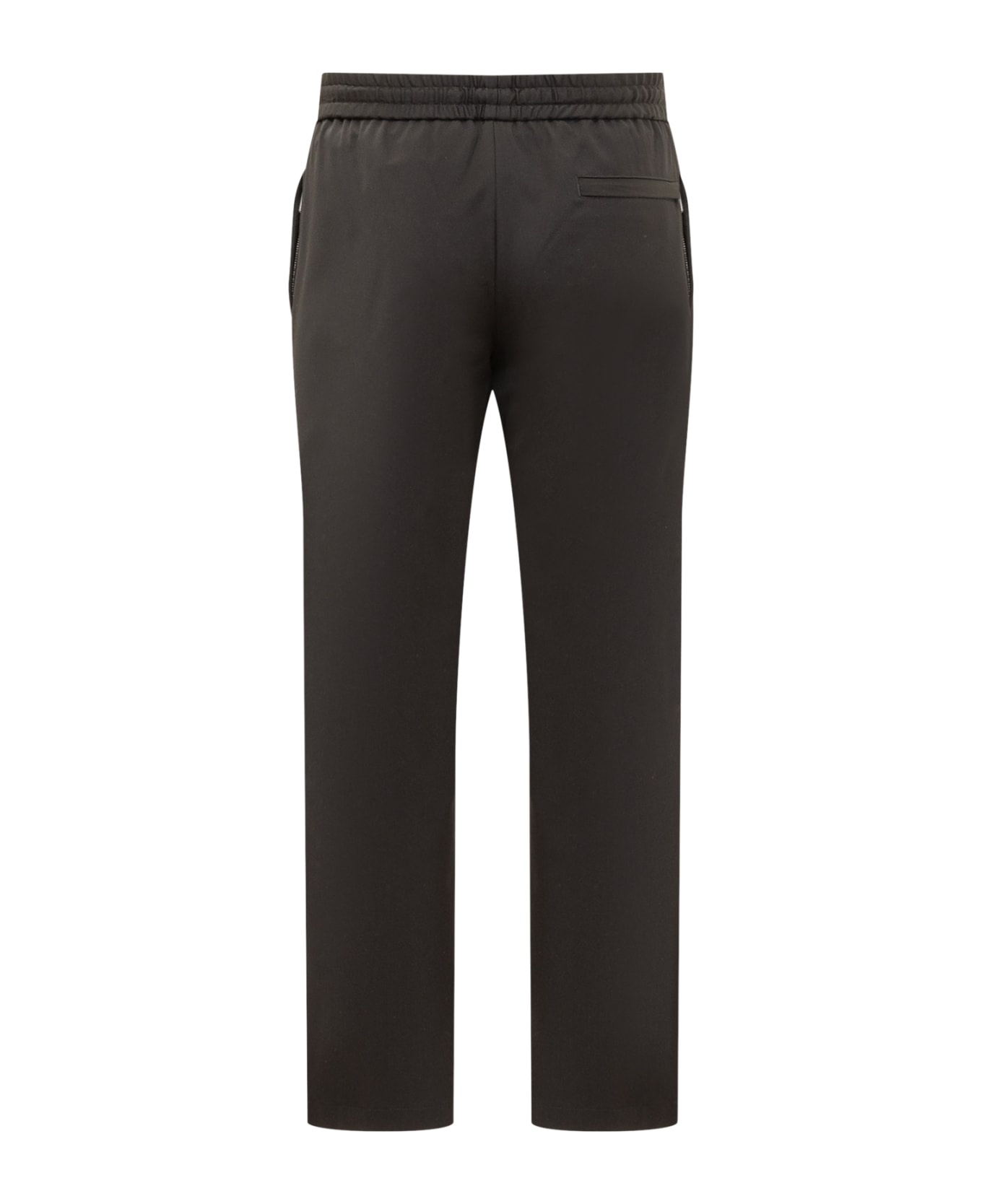 Elastic Waist Tailored Trousers - 2