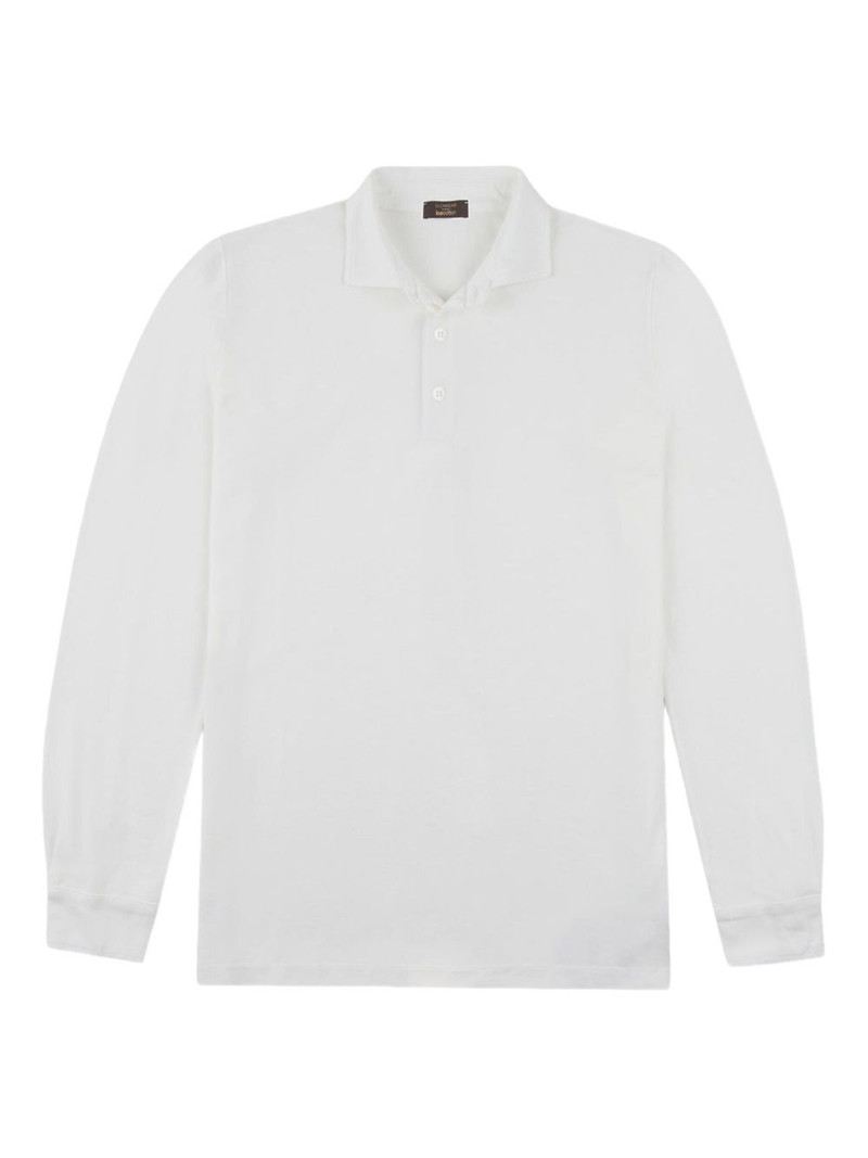 long-sleeve polo shirt 1