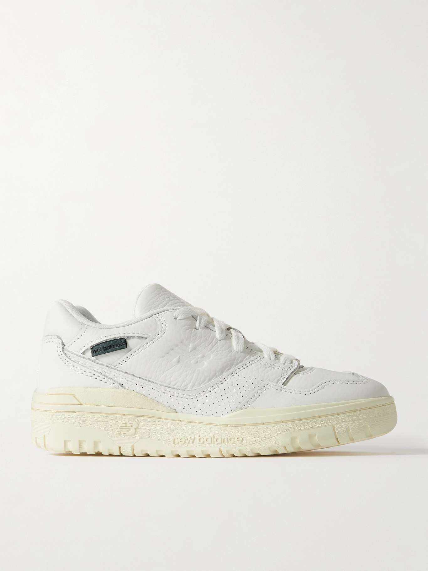 550 perforated leather sneakers - 1