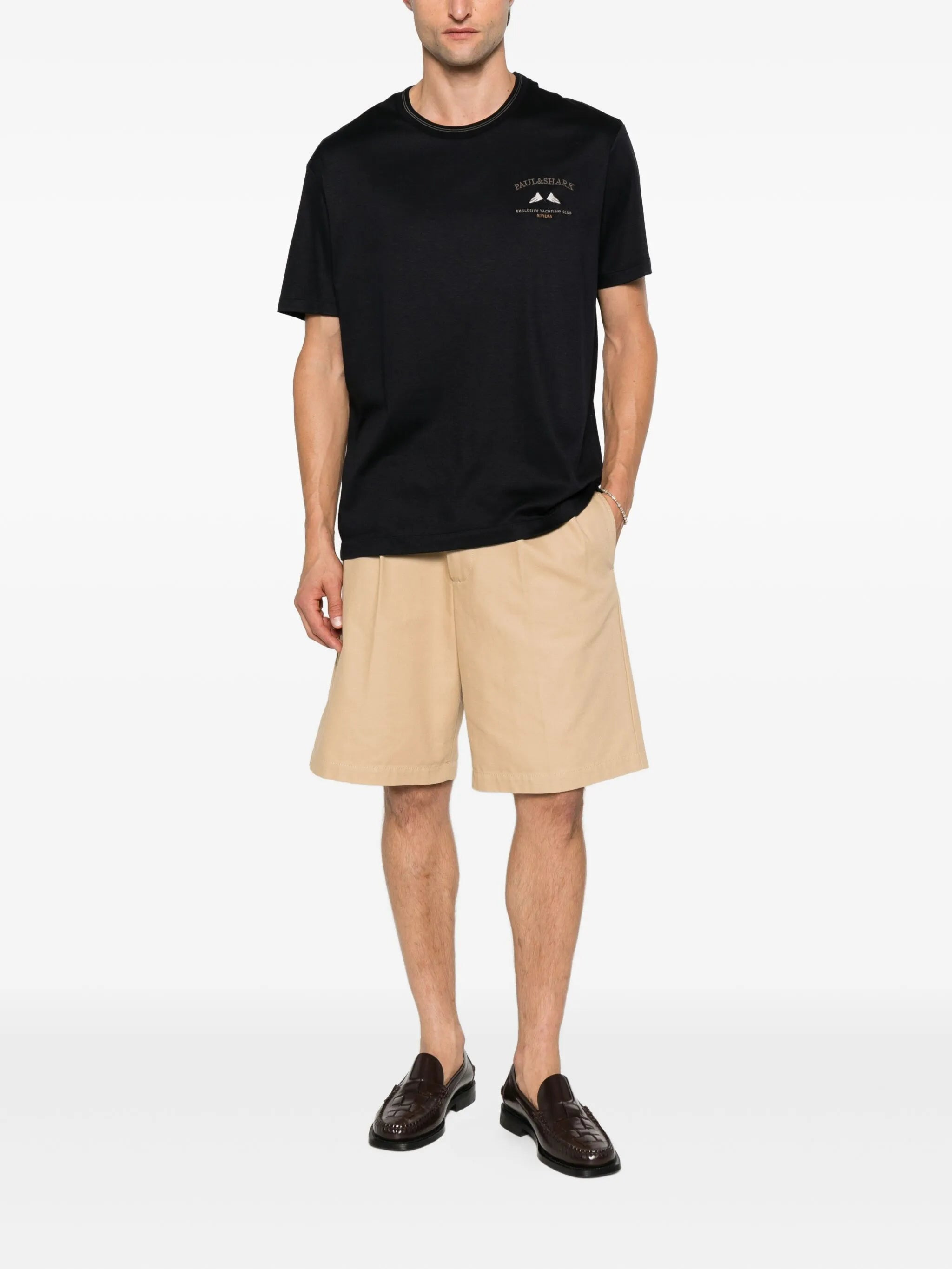 Paul & Shark Logo-detail Crew-neck T-shirt - 3