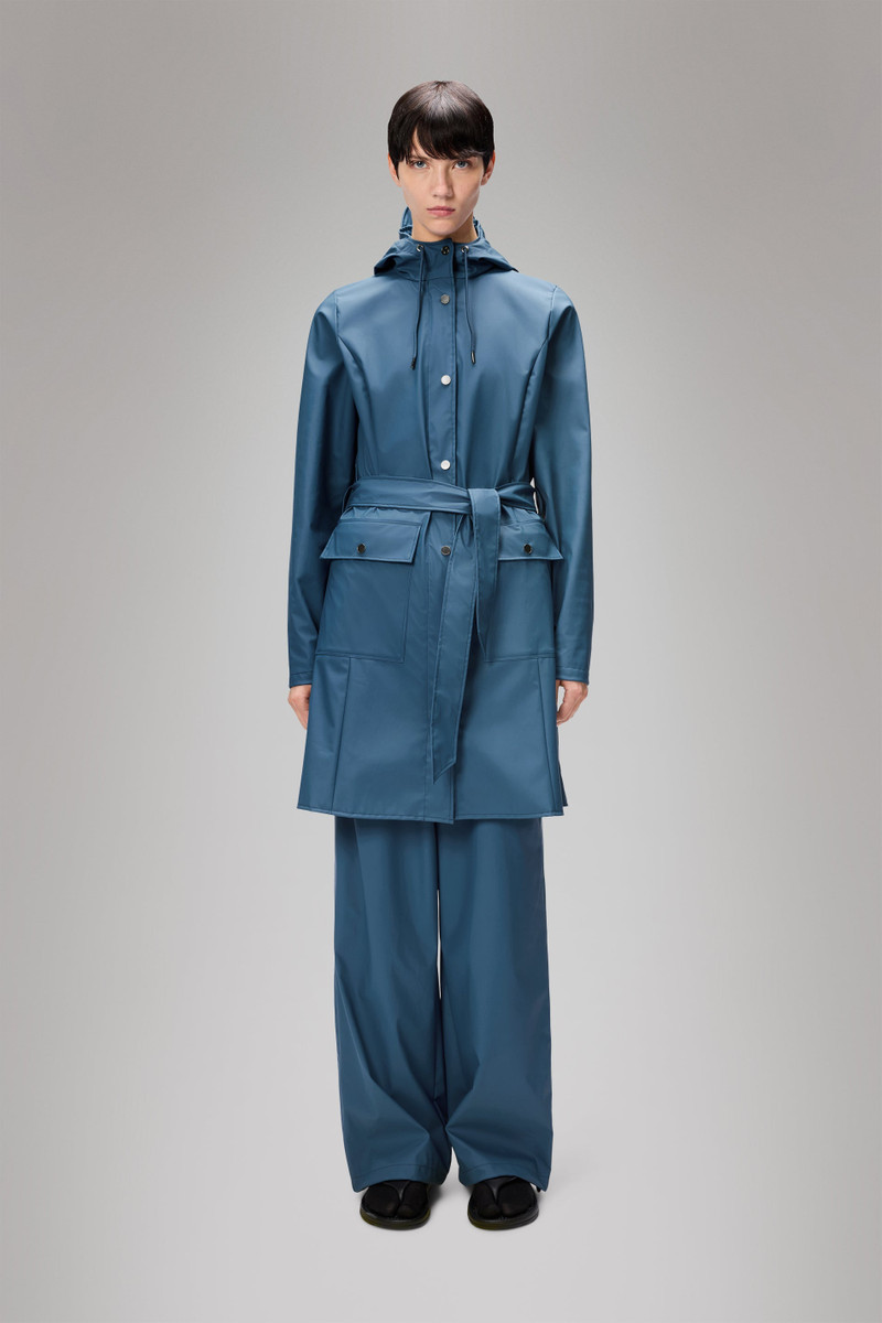 RAINS Curve Long Jacket outlook