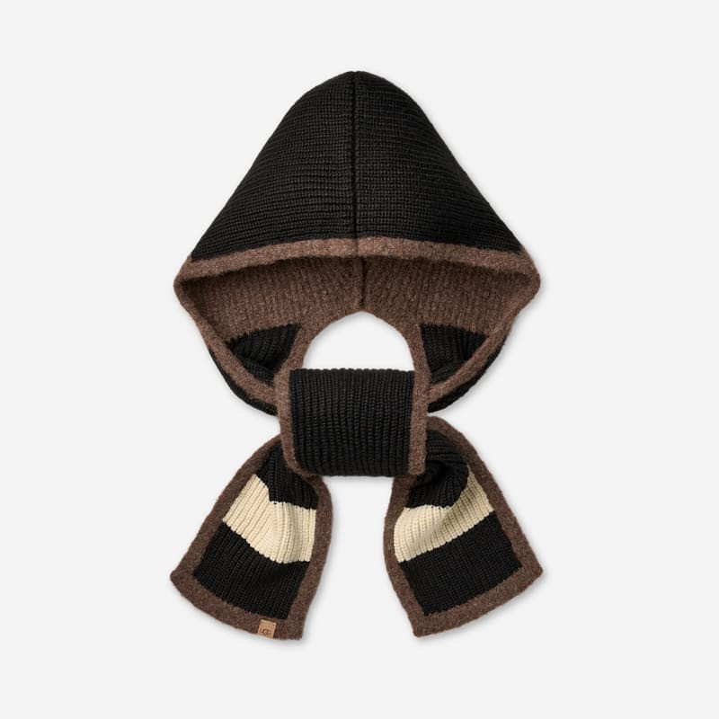 ® Women's Colorblock Hooded Scarf 1