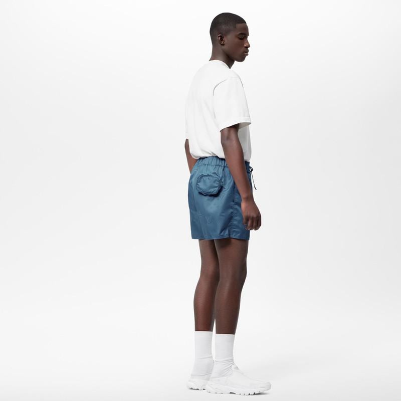 LVSE 3D Pocket Monogram Board Shorts 4