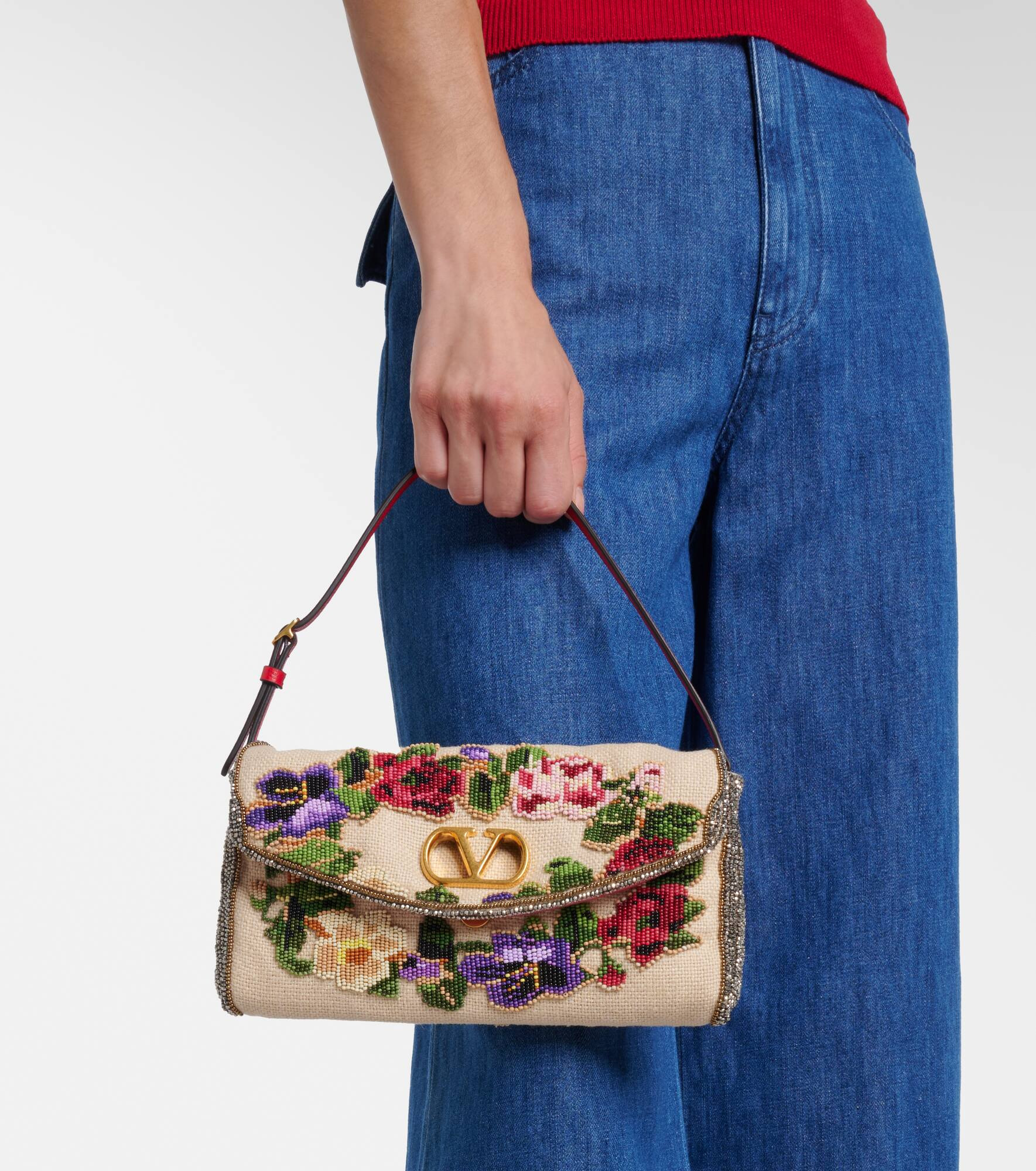 Vain Soft Small beaded shoulder bag - 2
