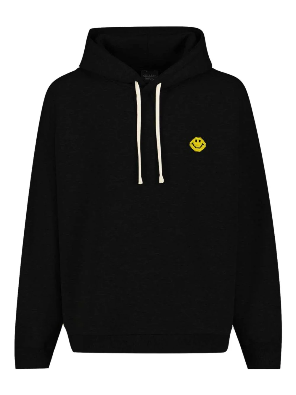 x Smiley® Pixel logo-detail hoodie - 1