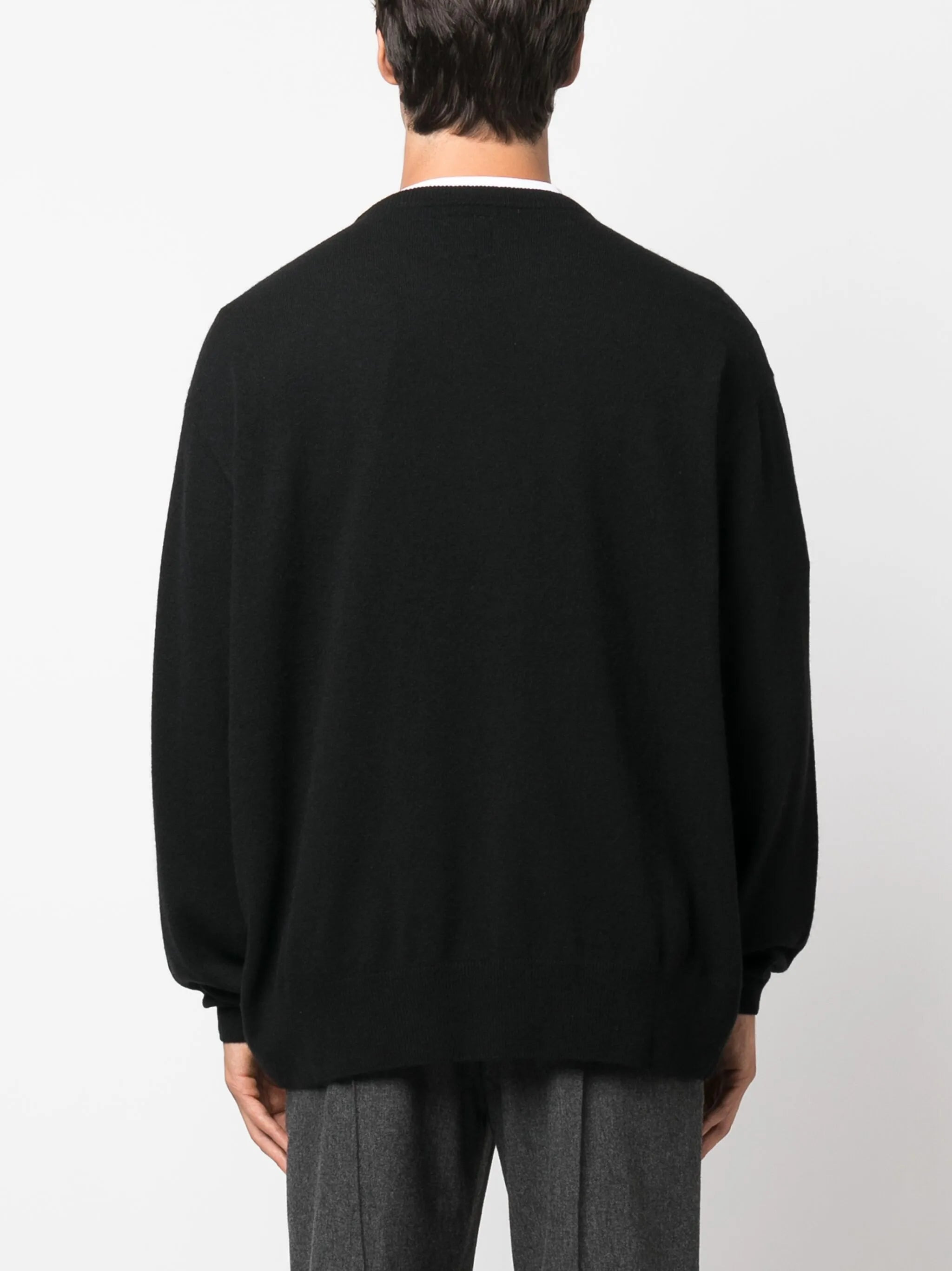 Emporio Armani Logo-print Crew-neck Jumper - 5
