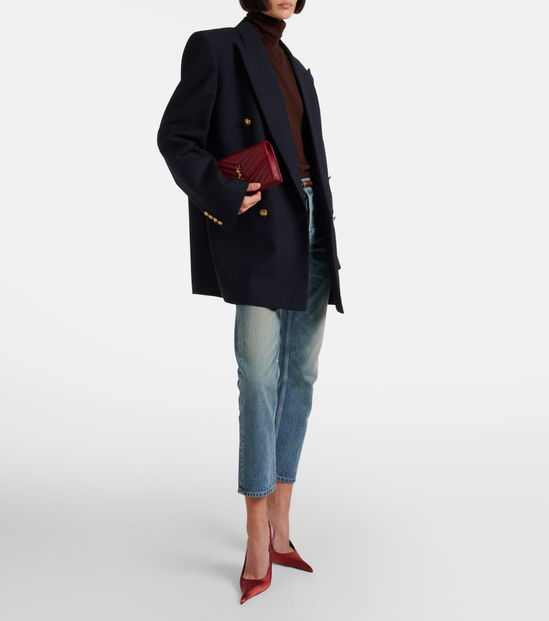 SAINT LAURENT '90s cropped slim jeans outlook