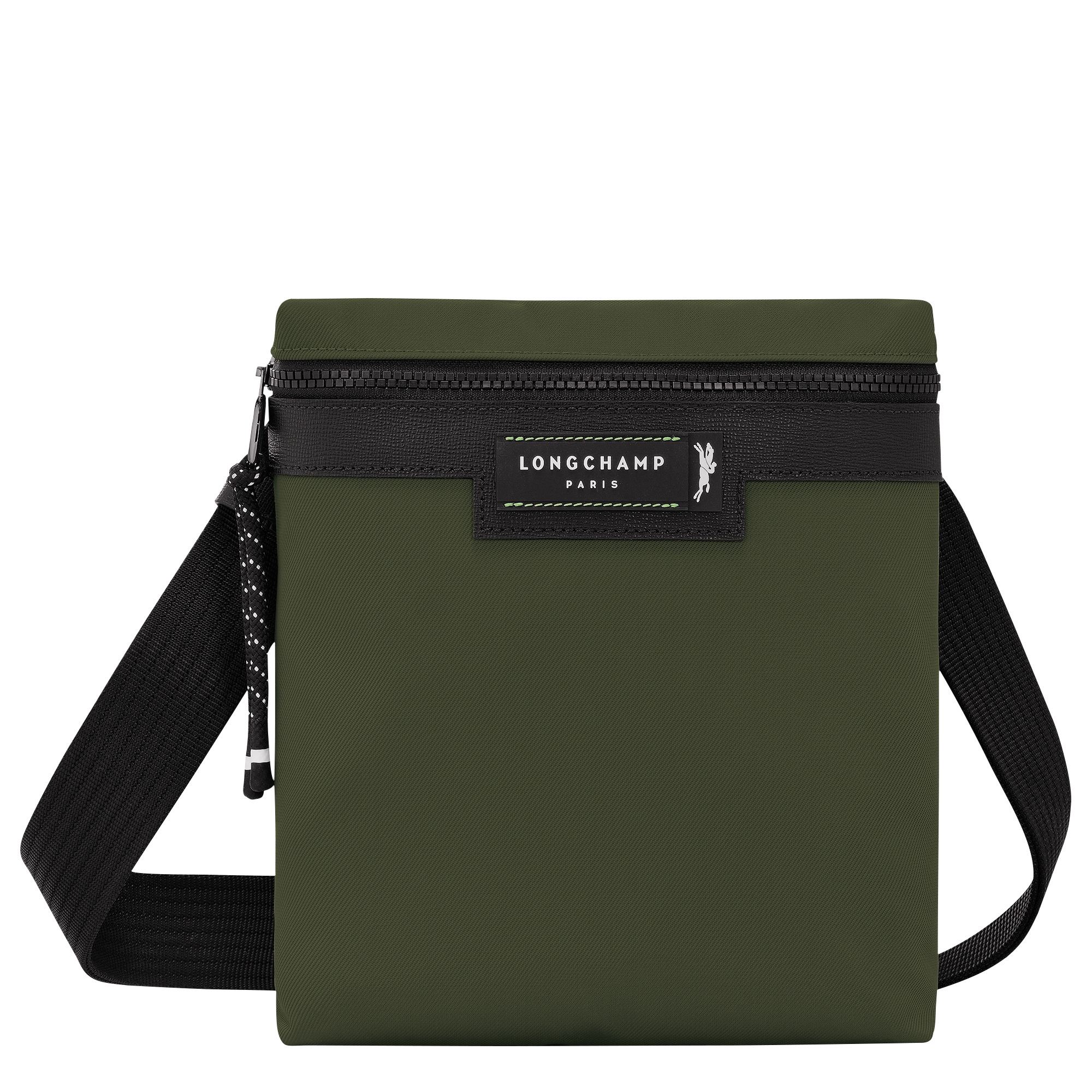 Le Pliage Energy S Crossbody bag Khaki - Recycled canvas - 1