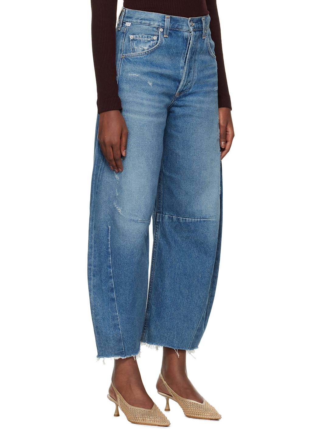Blue Horseshoe Jeans - 2