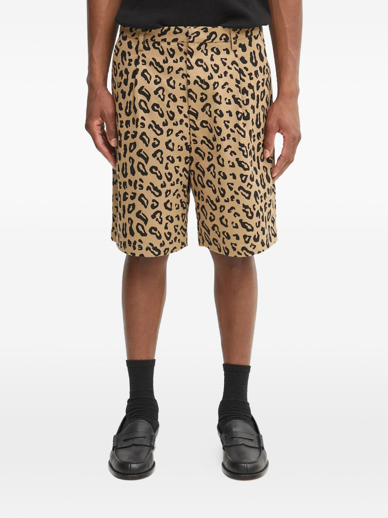 animal-print shorts 1