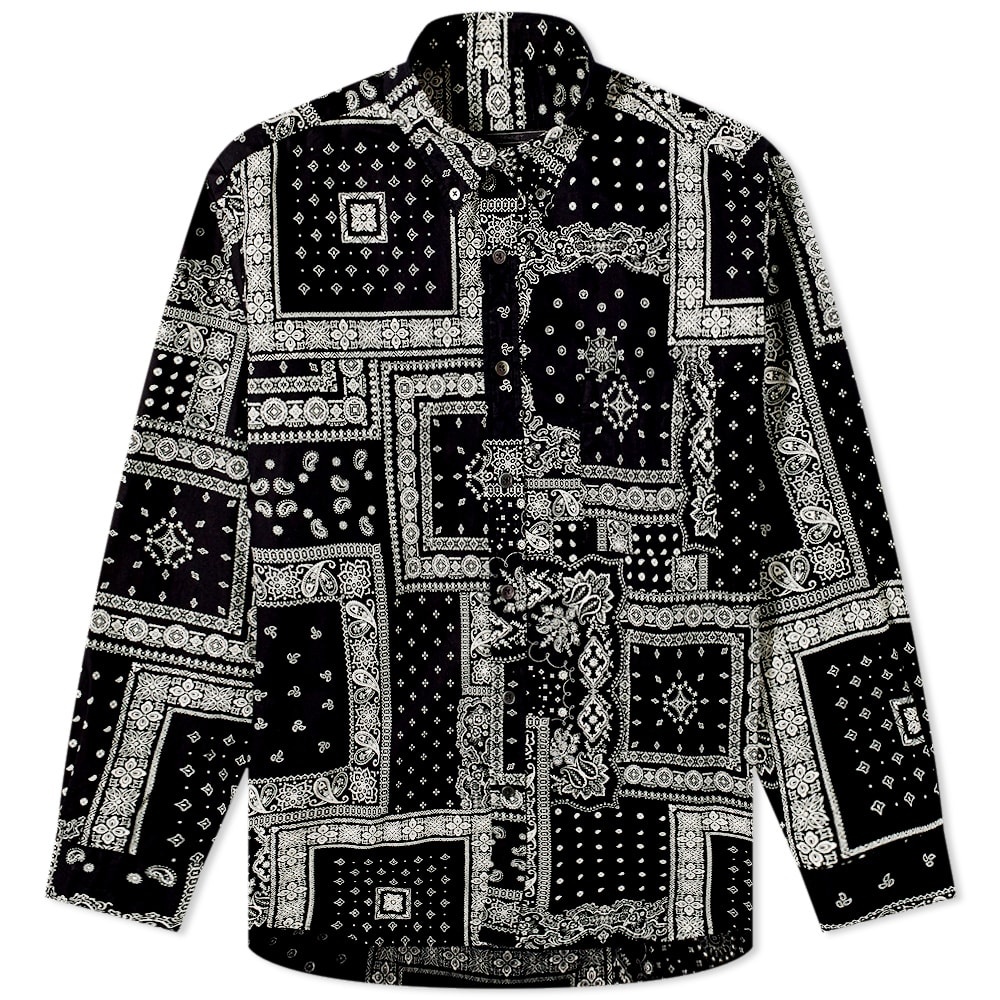 SOPHNET. Star Elbow Patch Shirt - 1