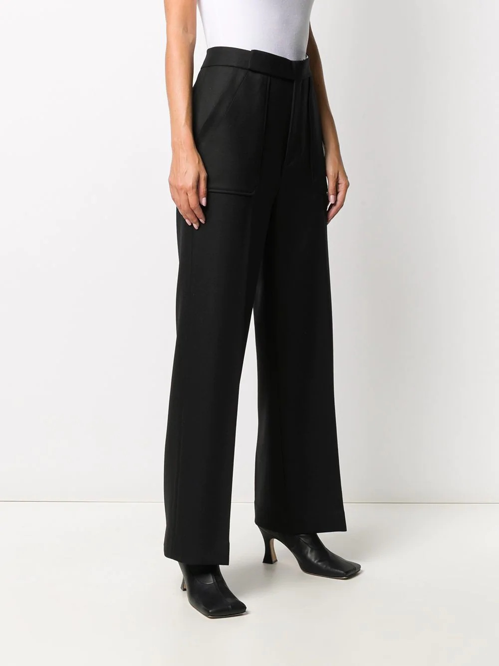 Theresa wide-leg tailored trousers - 3