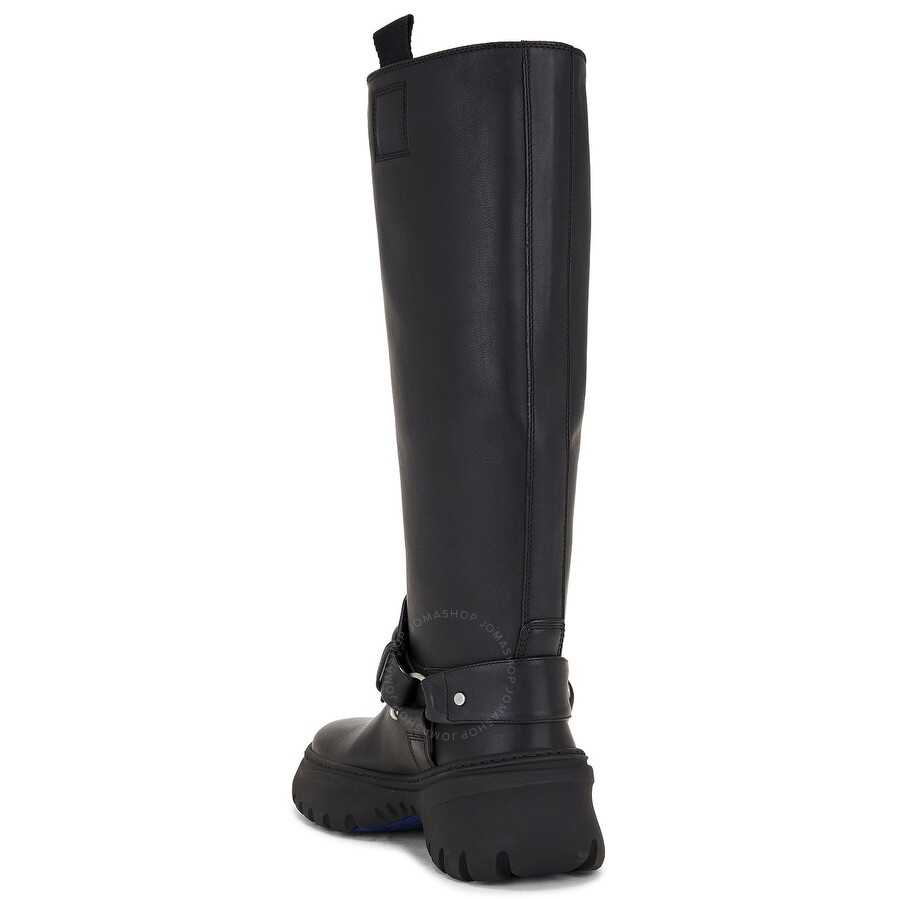 Burberry Leather Stomp High Boots - 3