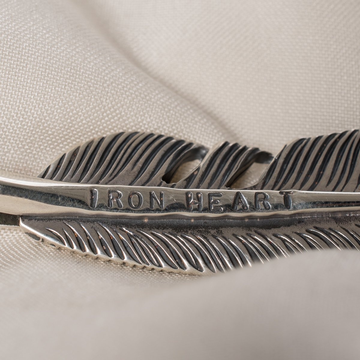 IHSI-09 Feather Pendant - Sterling Silver - 4