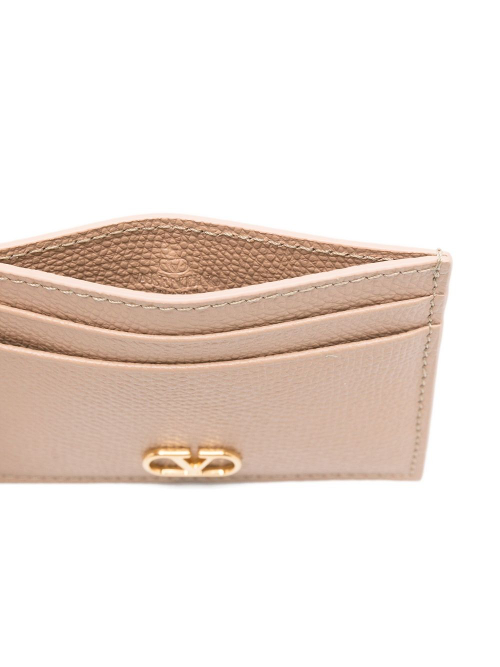 leather logo cardholder - 3