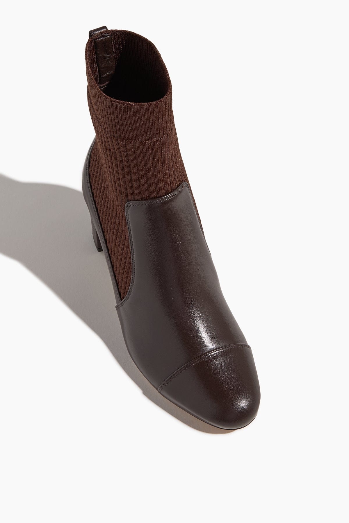 Becky Knit Bootie 60 in Dark Brown - 4