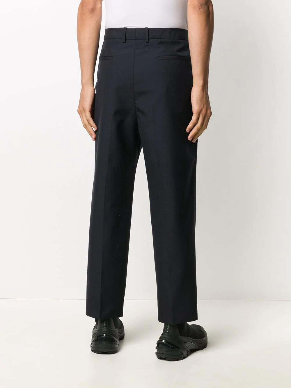 straight-leg trousers - 4