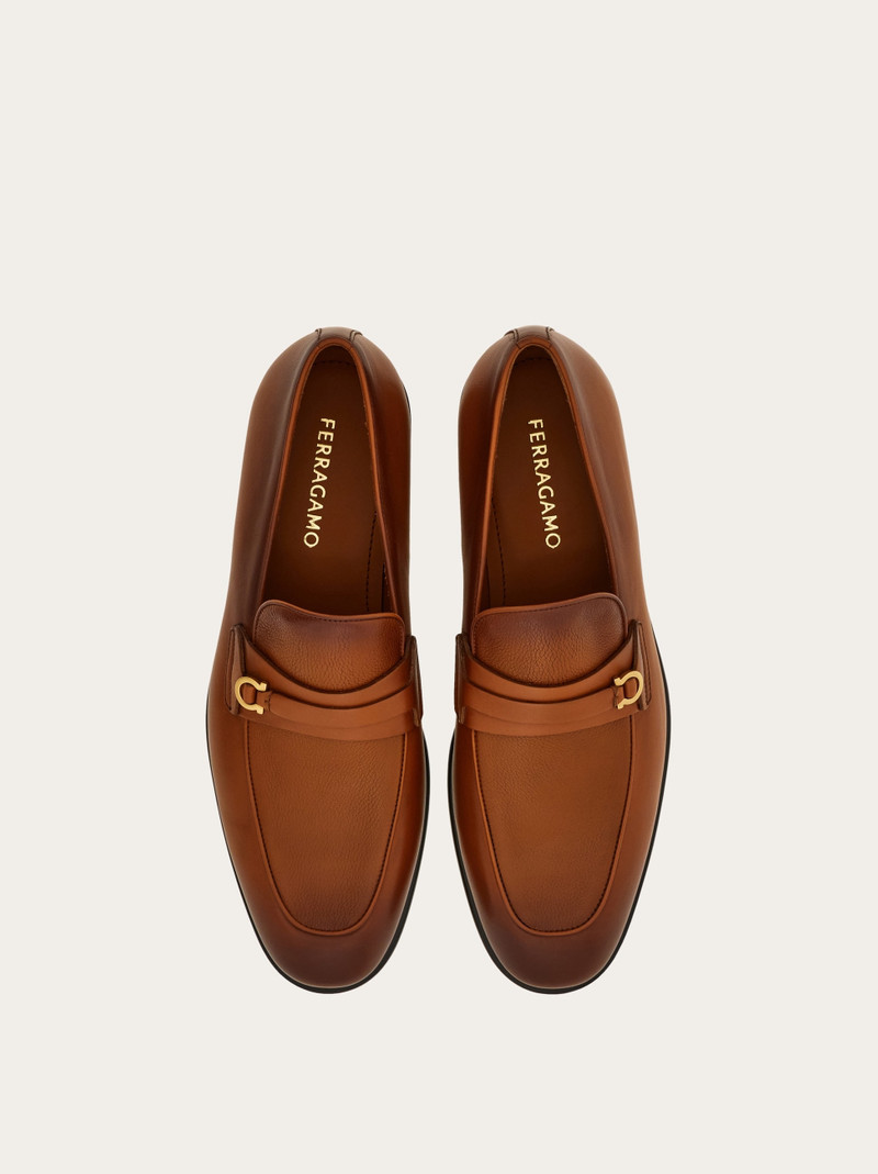 FERRAGAMO Loafer with Gancini ornament outlook