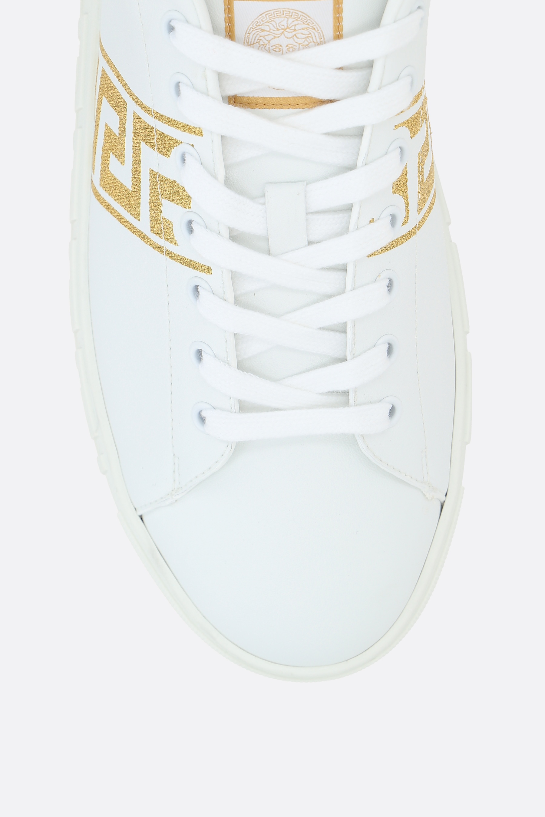 GRECA FAUX LEATHER SNEAKERS - 4