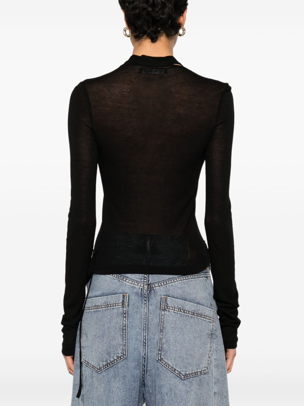 Deconstructed cardigan - 4