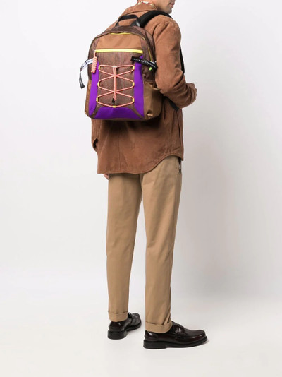 Etro paisley-print lace backpack outlook