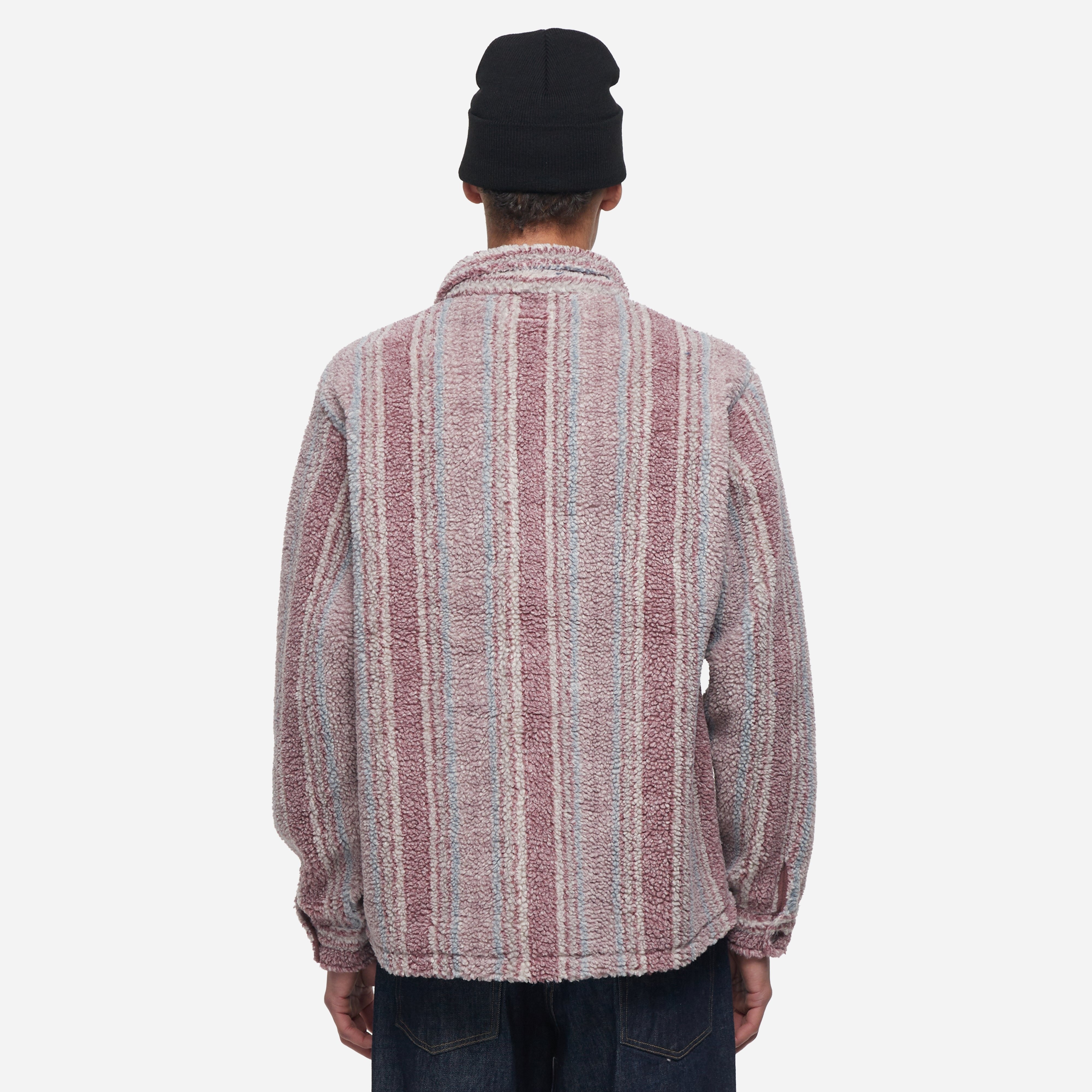 Stussy STRIPE SHERPA SHIRT - 3