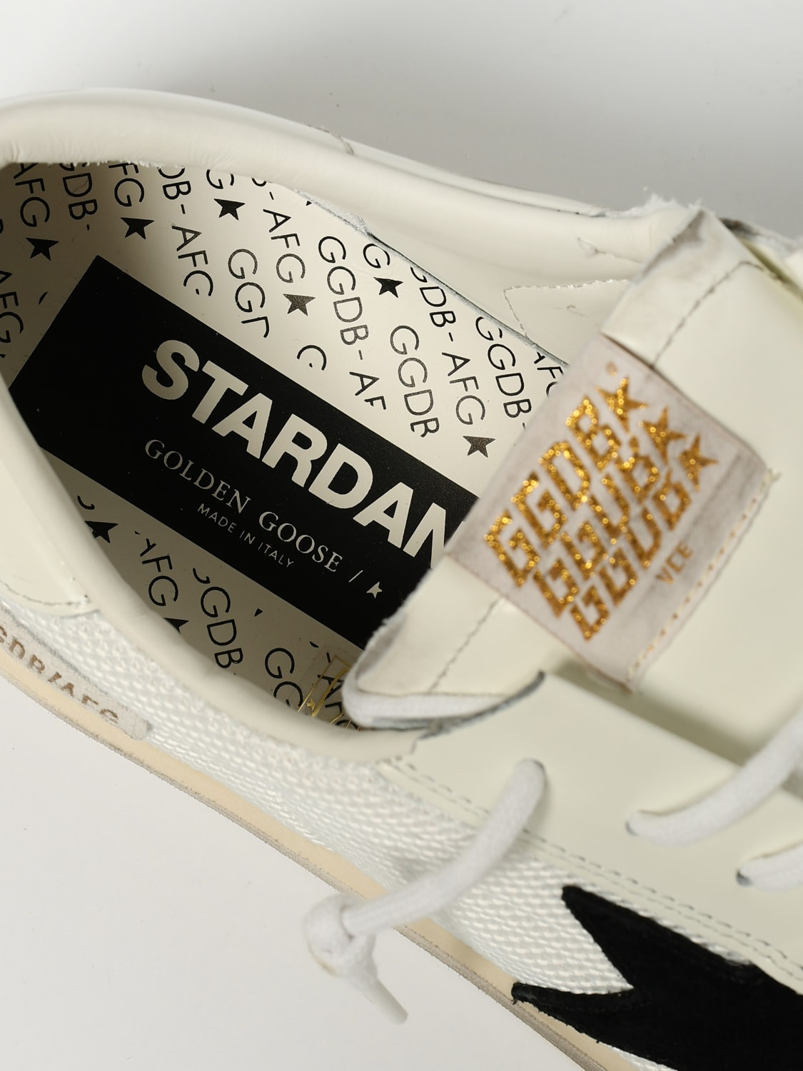 Stardan Golden Goose sneakers in mesh and leather - 4