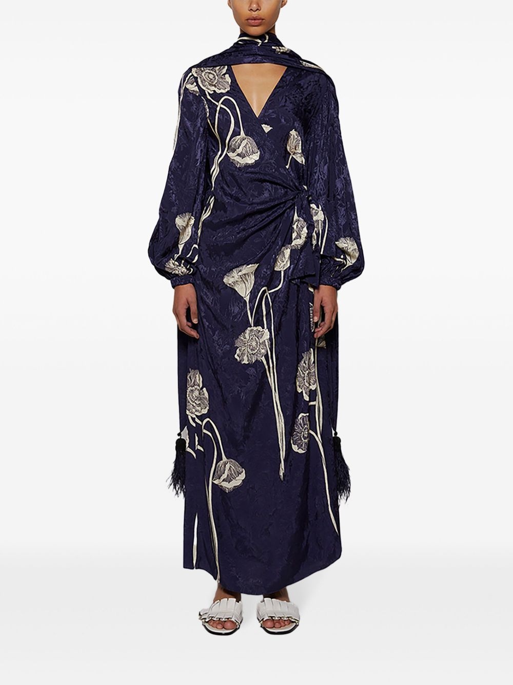 Spiritual Connections wrap dress - 3