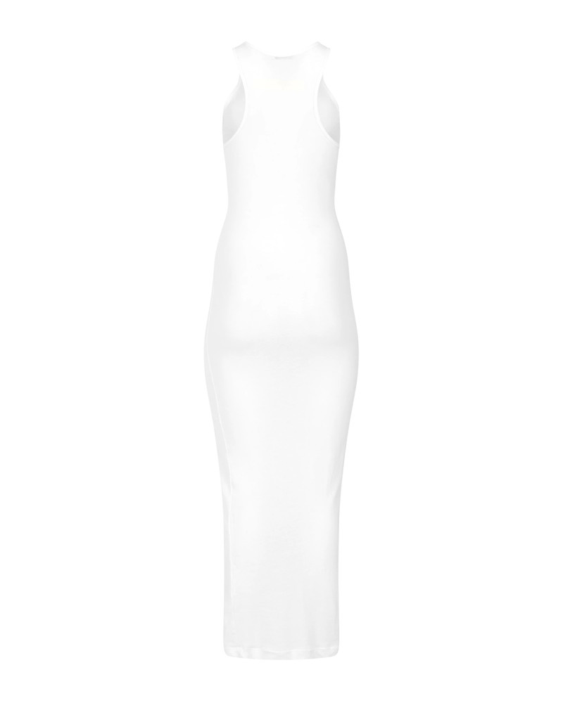 MIDI MUSCLE TANK WHITE 4